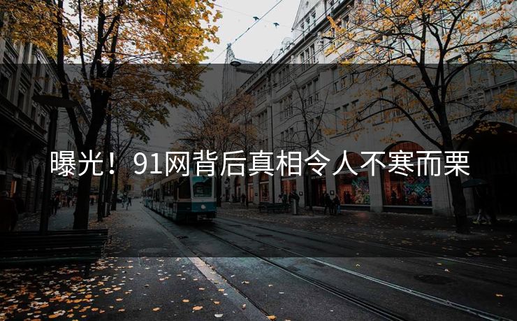 曝光！91网背后真相令人不寒而栗