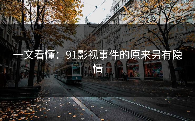 一文看懂：91影视事件的原来另有隐情